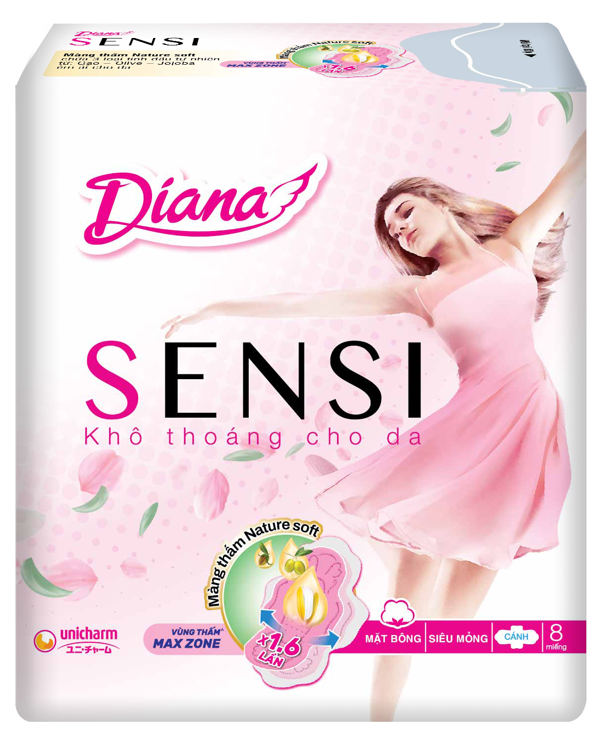 Diana SENSI Siêu Mỏng Cánh